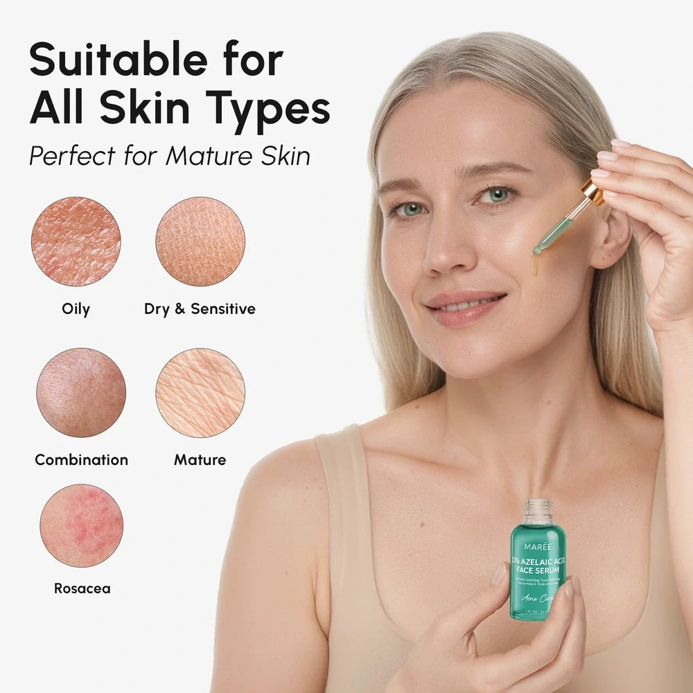 Rötungen beruhigendes Azelainsäure-Serum