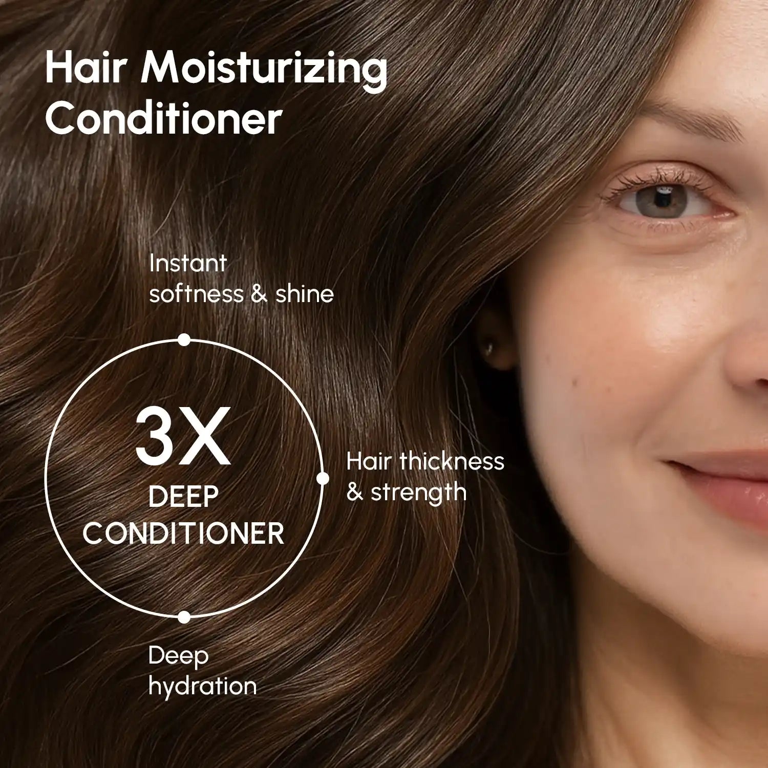 Tiefenwirksamer Feuchtigkeits-Conditioner mit Kokosnuss
