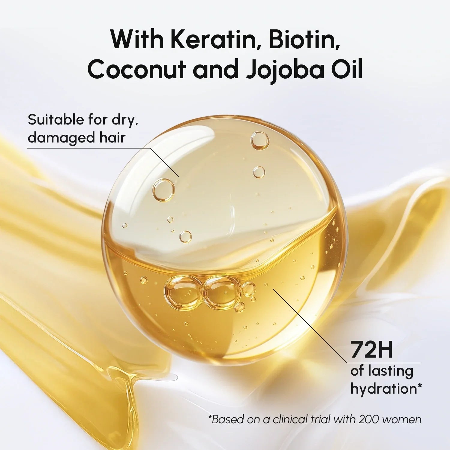 Tiefenwirksamer Feuchtigkeits-Conditioner mit Kokosnuss