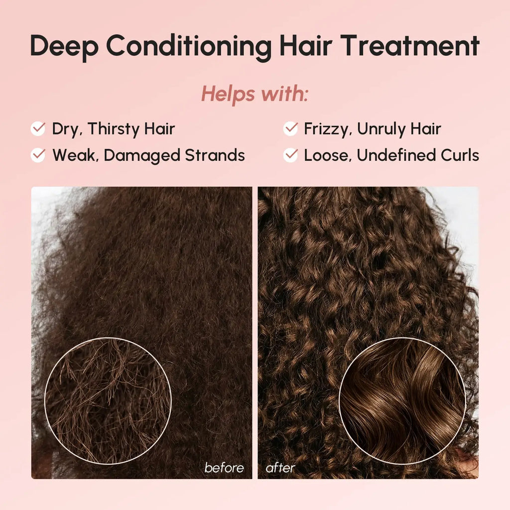 Locken-Reparatur-Haarmaske