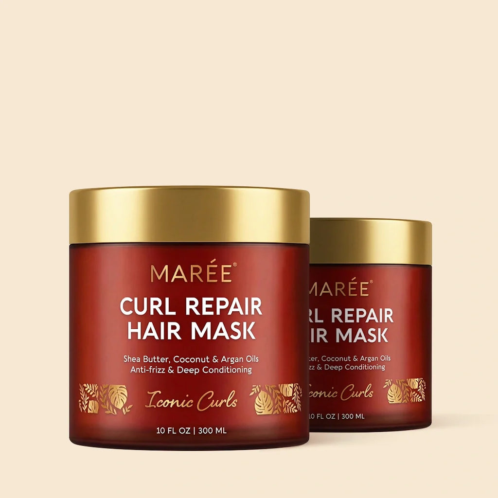 Locken-Reparatur-Haarmaske