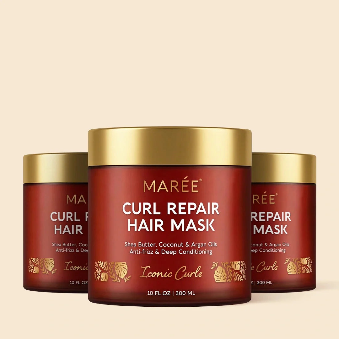 Locken-Reparatur-Haarmaske