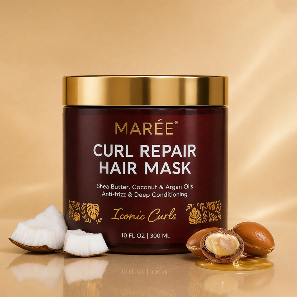 Locken-Reparatur-Haarmaske