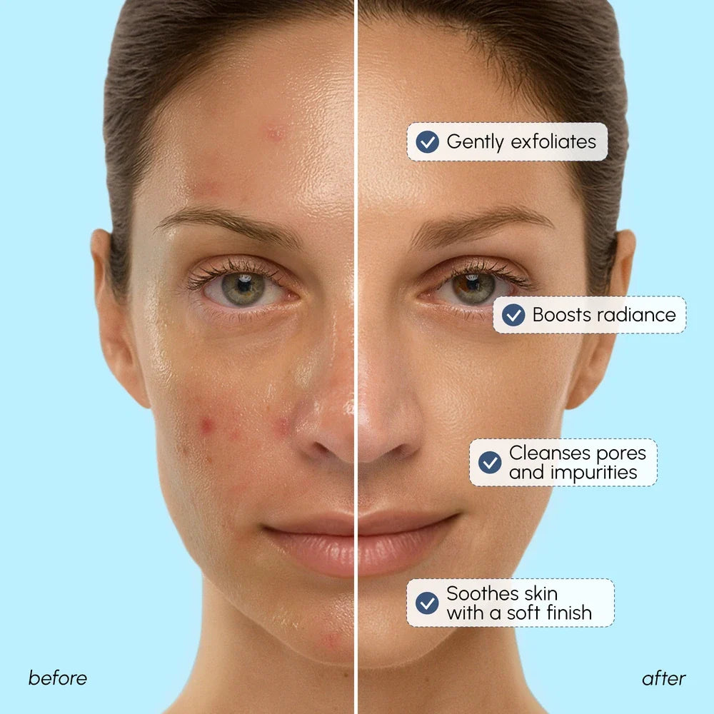 Gesichts-Peeling und -Exfoliator