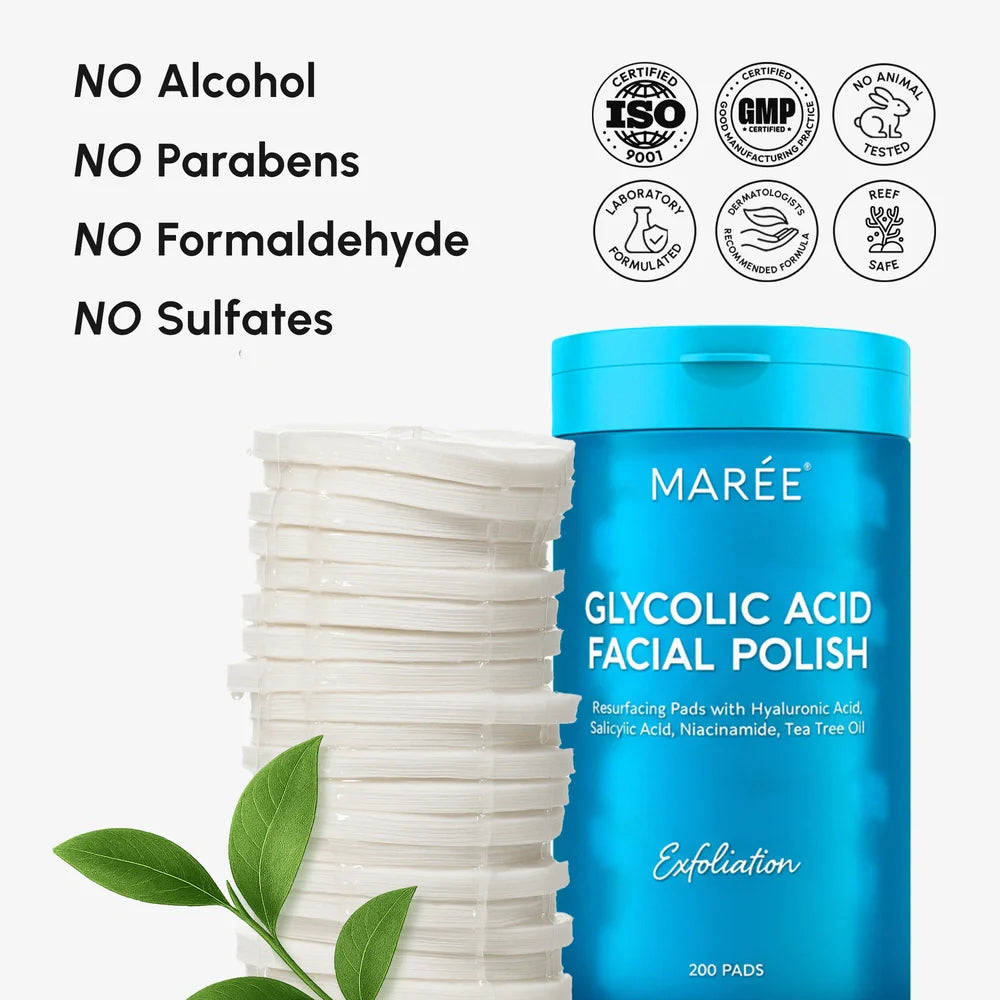Glycolsäure-Pads 200 Stk.