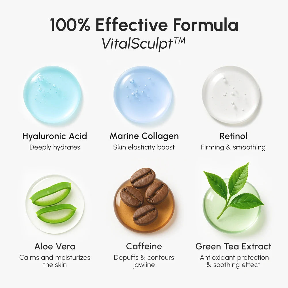 Hyaluronsäure V-Linien-Lifting-Maske