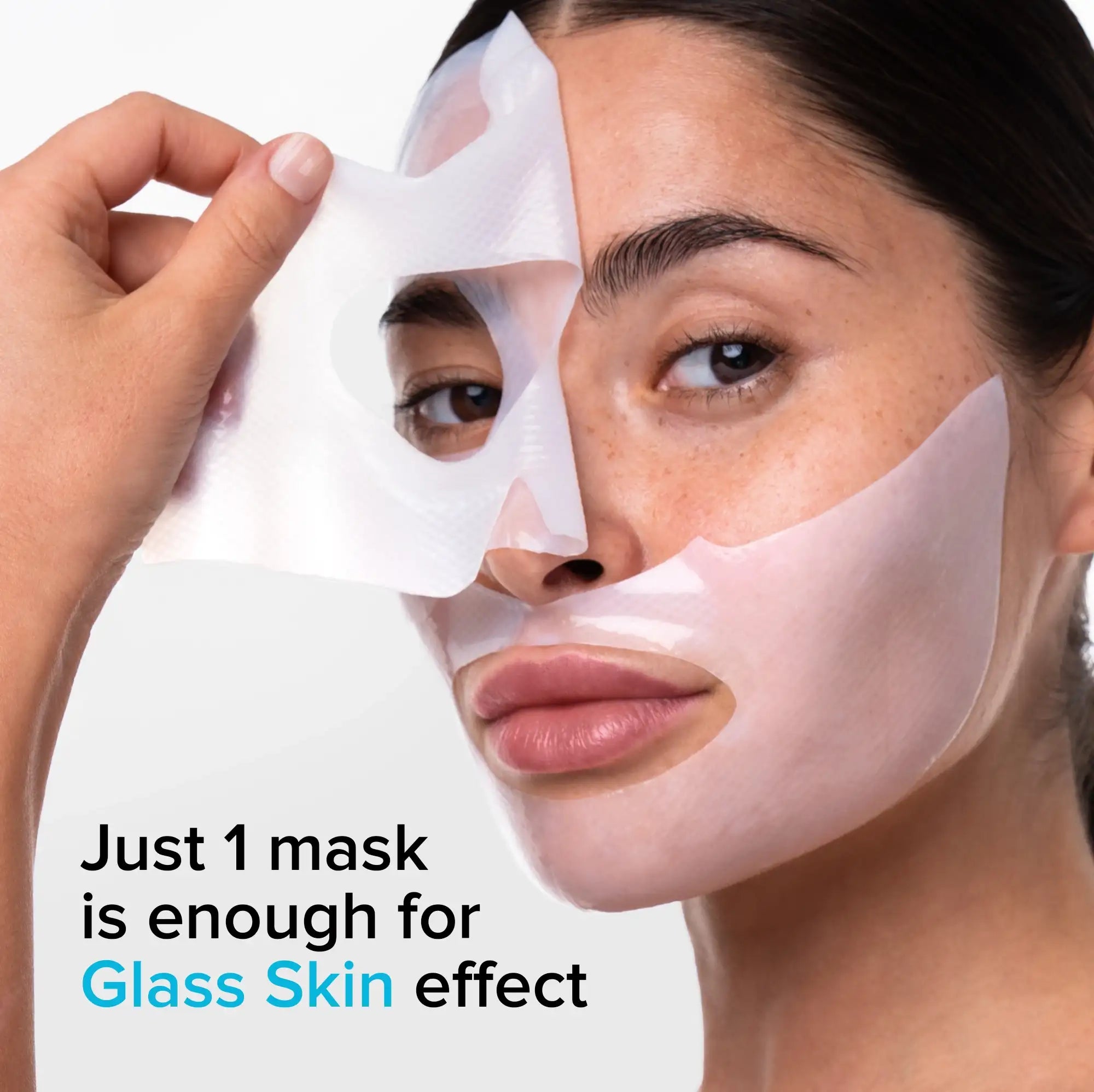 Hydrogel-Kollagen-Gesichtsmaske