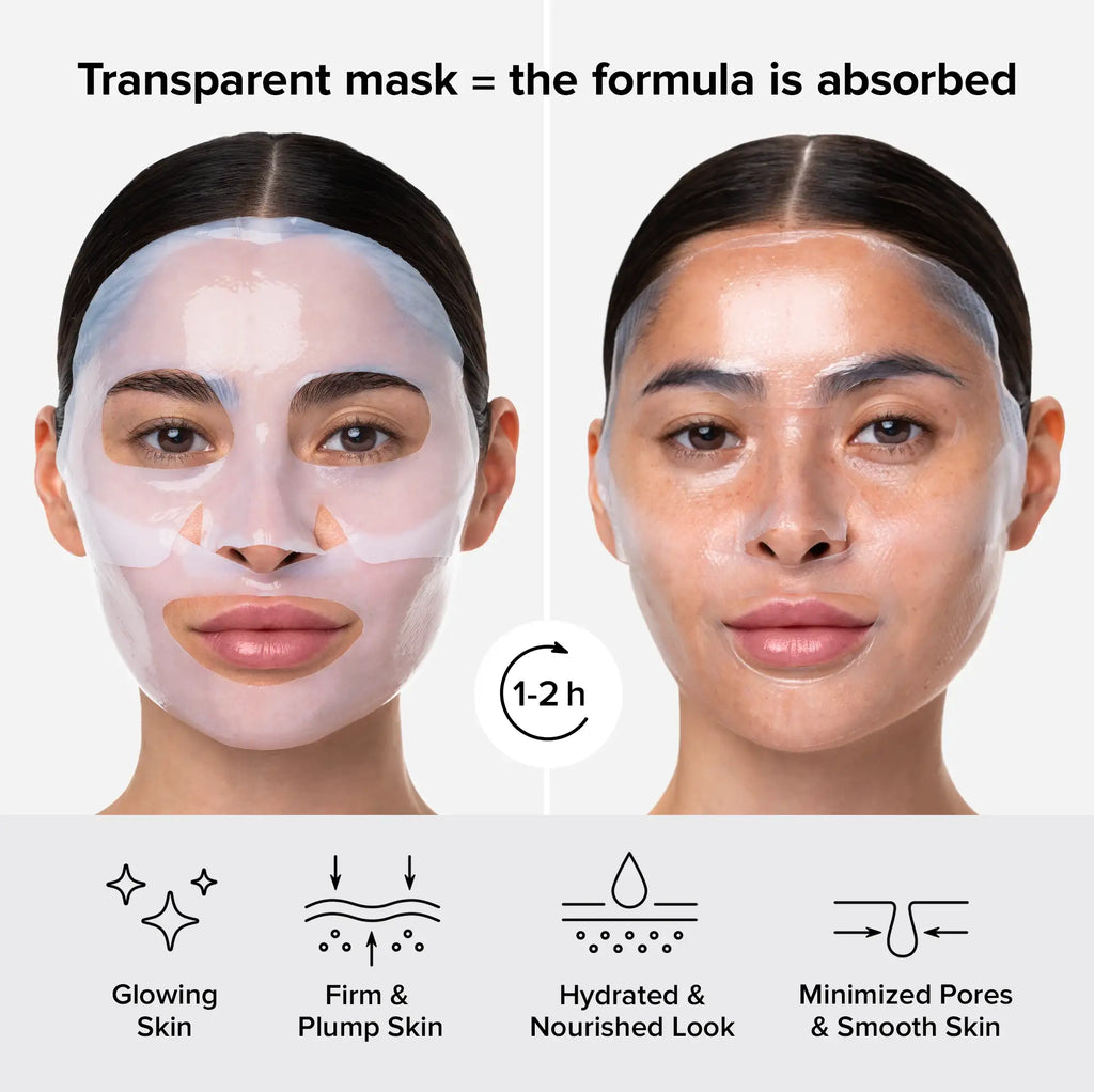 Hydrogel-Kollagen-Gesichtsmaske