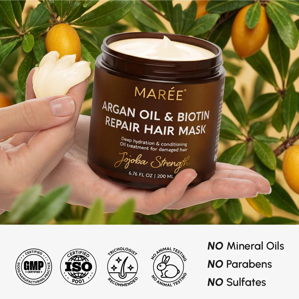 Arganöl & Biotin Haarmaske
