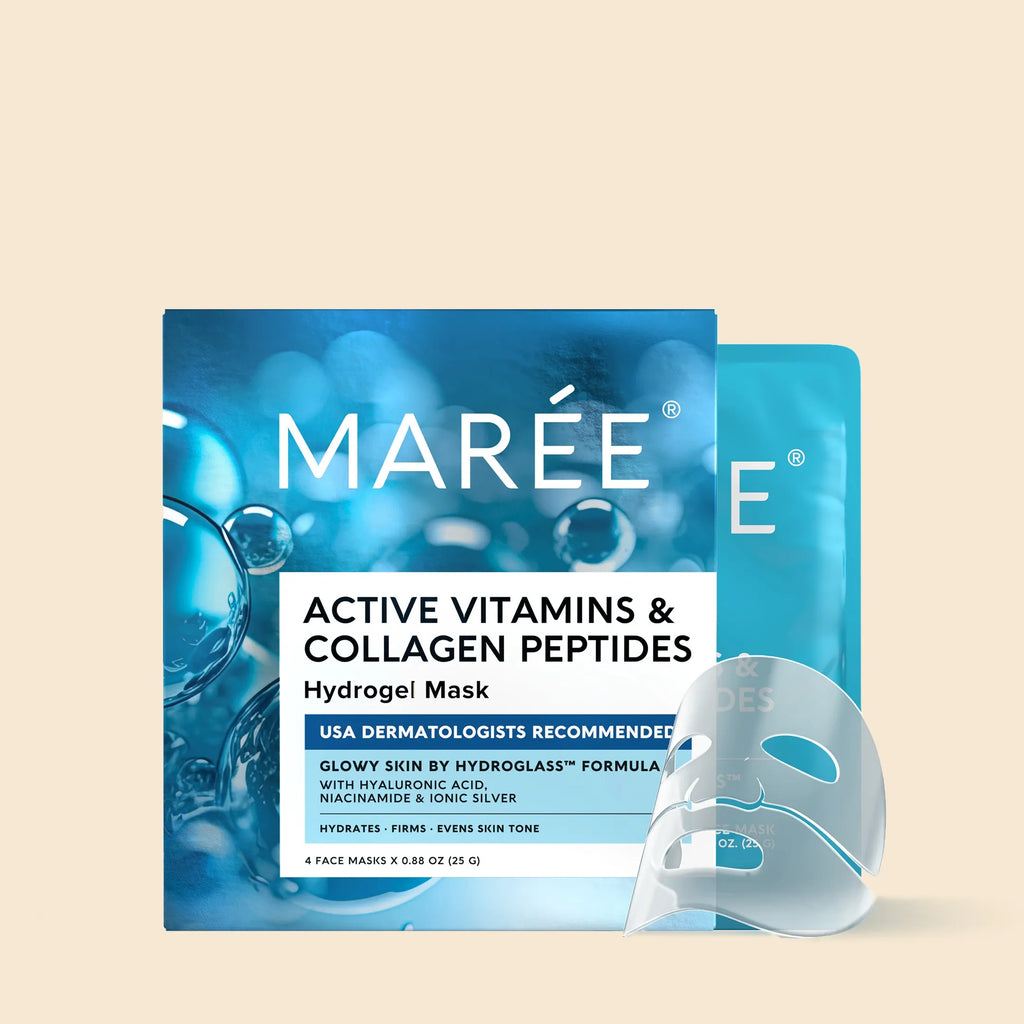 Hydrogel-Kollagen-Gesichtsmaske