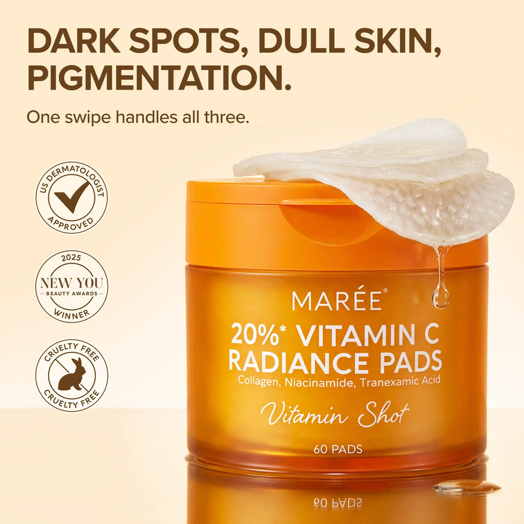 Vitamin C Leuchtkraft-Pads