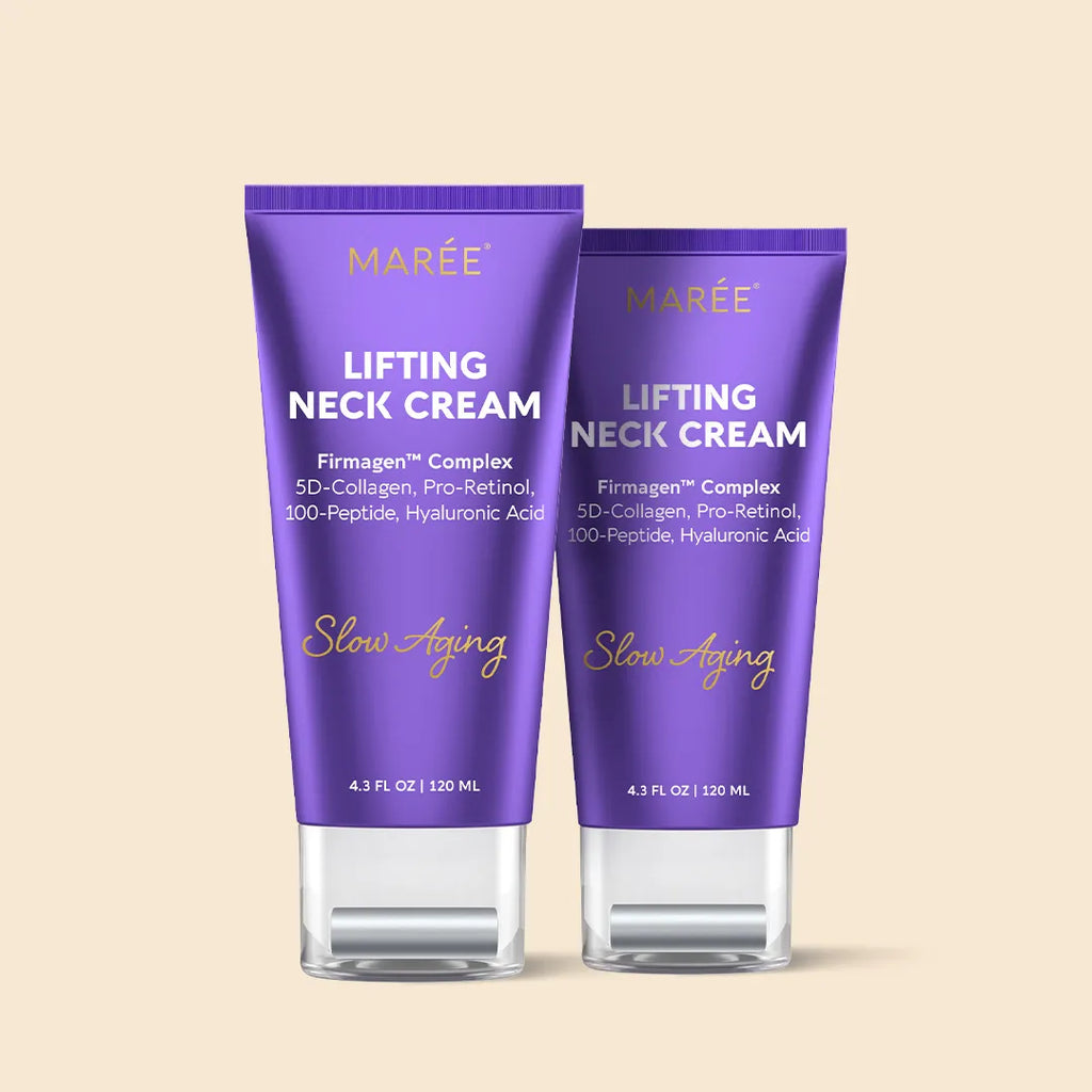 Pro-Retinol Halsstraffungscreme mit Massageapplikator