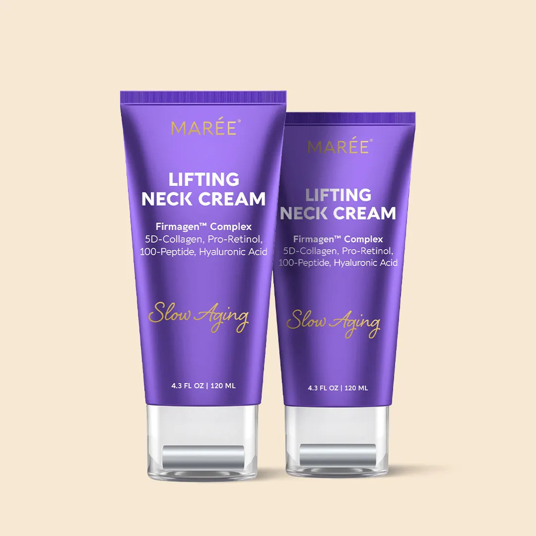 Pro-Retinol Halsstraffungscreme mit Massageapplikator