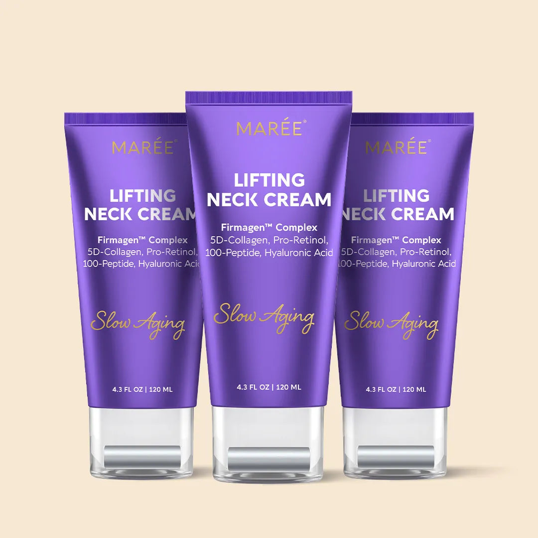 Pro-Retinol Halsstraffungscreme mit Massageapplikator