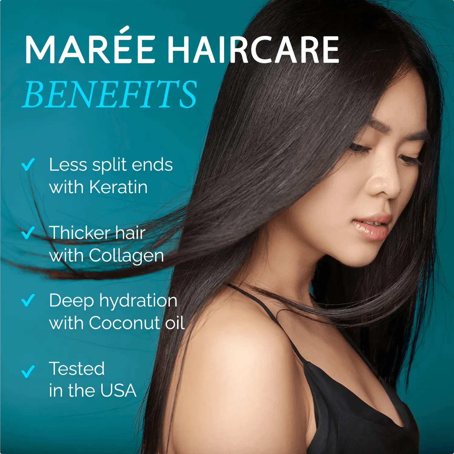 Keratin-Haarbehandlung
